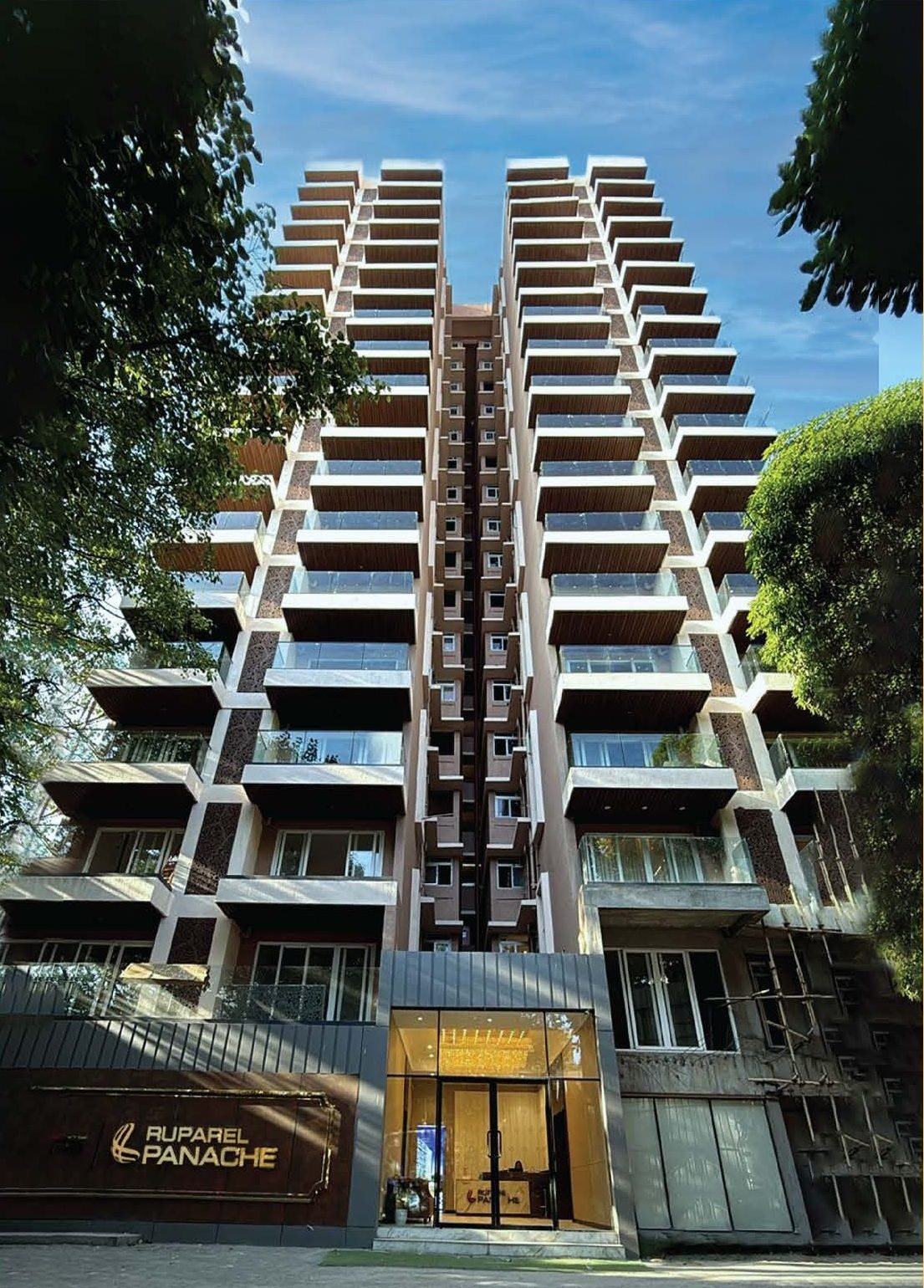 Ruparel Panache entrance – actual shot at location